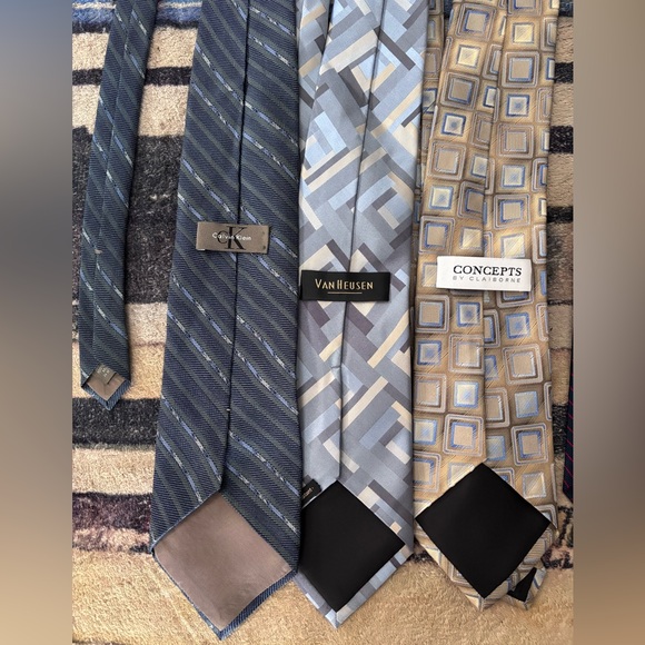 Men's Assorted Patterned Ties Set - Picture 4 of 4